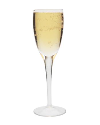 LivingQuarters Bellagio Set of 4 Champagne Flutes
