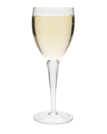 LivingQuarters Bellagio Set of 4 White Wine Goblets