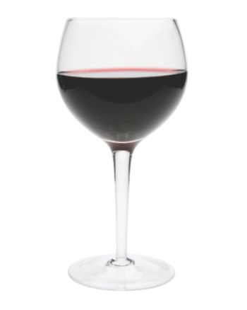 LivingQuarters Bellagio Set of 4 Red Wine Balloon Glasses