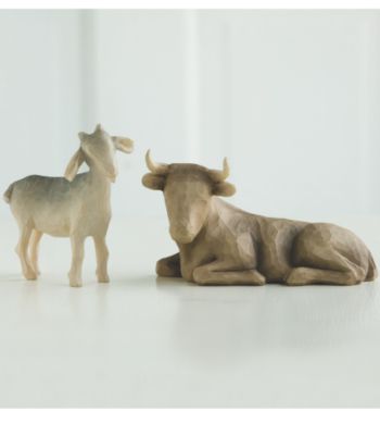 DEMDACO Willow Tree® Ox and Goat