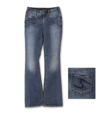 Silver Jeans® Juniors' Suki Bootcut Jeans - Medium Wash