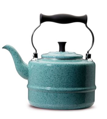Paula Deen Porcelain Enamel 2-Quart Teakettle - Blue