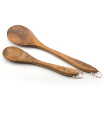Paula Deen® 2-pc. Solid Wood Spoon Set