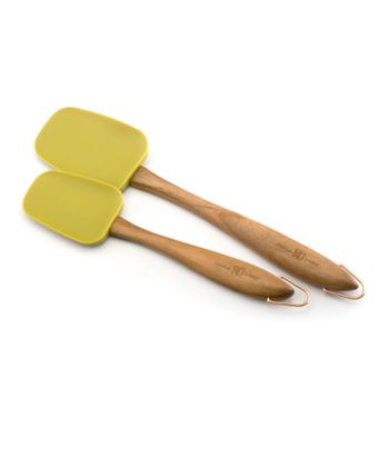 Paula Deen 2-Piece Silicone Spoonula Set - Green