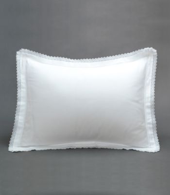 LivingQuarters Crochet Sham