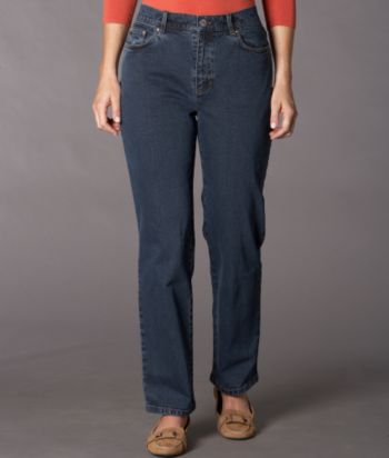 Jones New York Signature® Petites' 5-pocket Jeans - Medium Tint