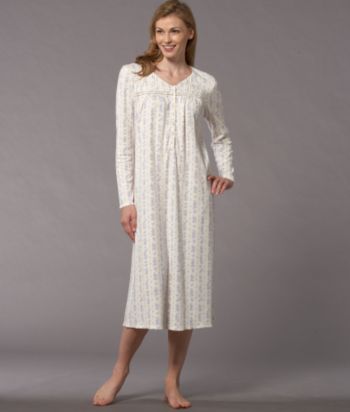 Aria® Women's Long Sleeve Brushed Ballet Gown - Honey Wallpaper