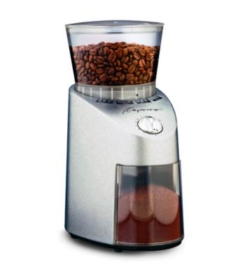 Capresso® Infinity Conical Burr Grinder - Stainless Steel