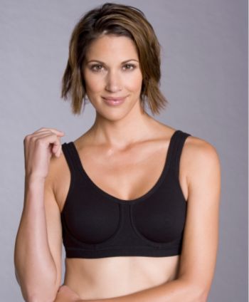 Lily of France® Sport Outside Underwire Pro Shaper Bra - Black