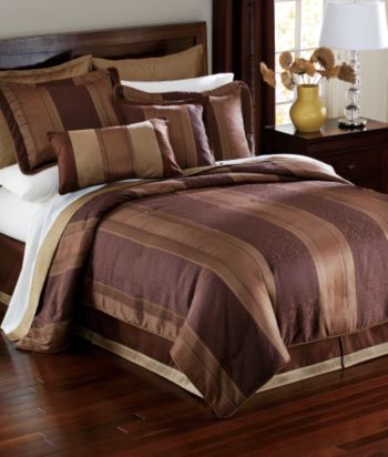 Brownstone 24-Piece Bedding Ensemble by LivingQuarters