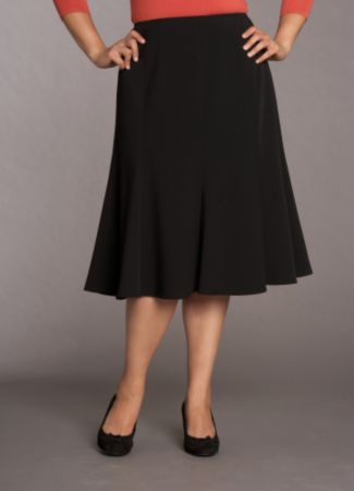 Evan-Picone® Plus Size Bistretch Gored Skirt