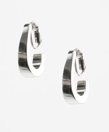 Anne Klein® Silvertone Clip Earrings