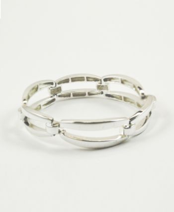Anne Klein® Silvertone Link Bracelet