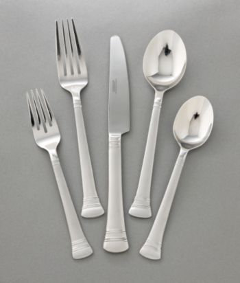 LivingQuarters Burbank 42-Piece Flatware Set