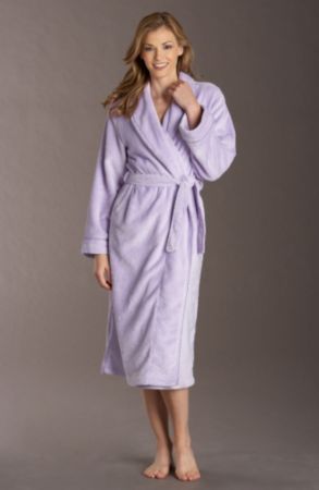 Charlotte® Women's Solid MicroCozy Robes