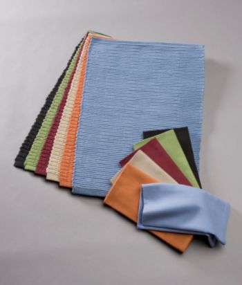 Salute Place Mats & Napkins by Wilton Court Home Fashions