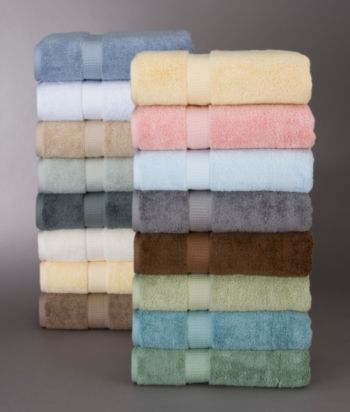 LivingQuarters Imperial Bamboo Towel Collection