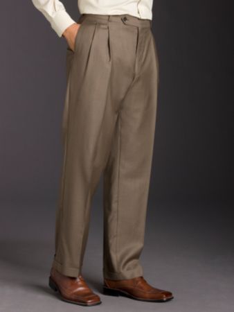 Kenneth Roberts Platinum® Men's Suit Separate Pants - Taupe