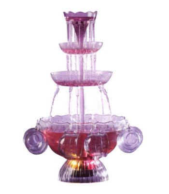 Nostalgia Electrics® Lighted Punch Fountain Beverage Set