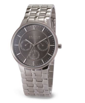 Skagen Denmark Men's Round Slim Steel Watch