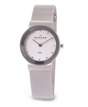 Skagen Denmark Women's Mesh & Glitz Watch