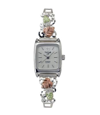 Black Hills Gold Tricolor Sterling Silver Women's Watch