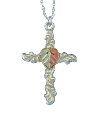 Black Hills Gold Cross Pendant