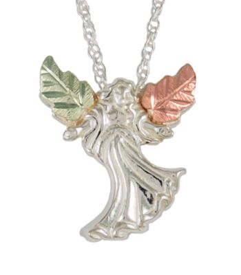 Black Hills Gold Angel Pendant