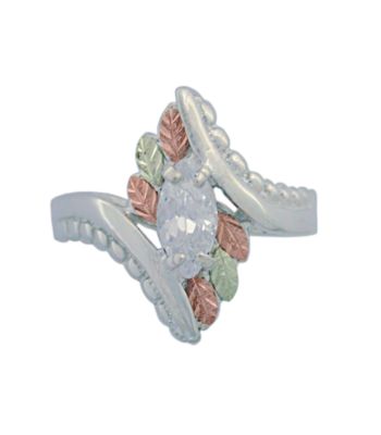 Black Hills Gold Cubic Zirconia Ring
