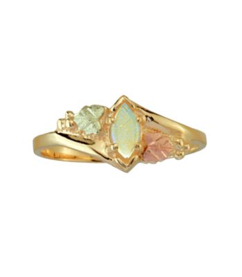 Black Hills Gold 10K Opal Ring