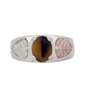 Black Hills Gold Men's Tiger's-Eye Ring