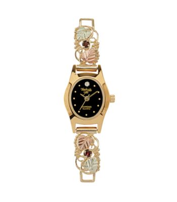 Black Hills Gold Women's Garnet Watch