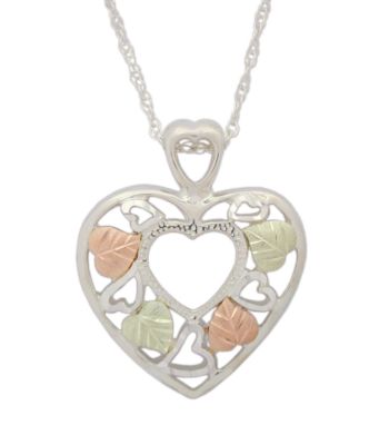 Black Hills Gold Heart Pendant
