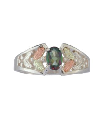 Black Hills Gold Mystic Fire Topaz Ring