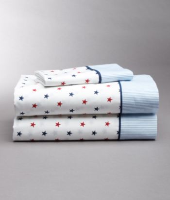 Tommy Hilfiger® 200-Thread Count Printed Sheet Set - Union Star