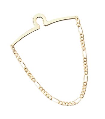 Kenneth Roberts Platinum® Men's Link Tie Chain - Gold