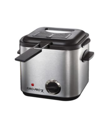 Euro-Pro™ Stainless Steel 1.2-Liter Deep Fryer