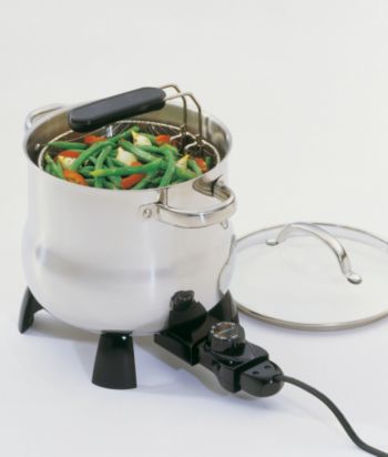 Presto® Stainless Steel 6-Quart Options Multi-Cooker