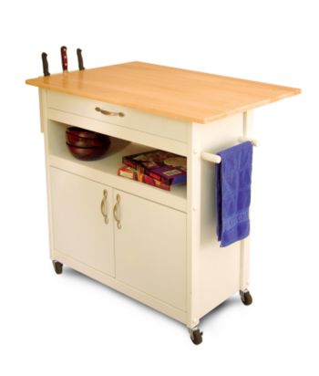 Catskill Craftsmen Drop Leaf Utility Cart