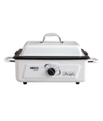 Nesco® 5-Quart Nonstick Roaster - White