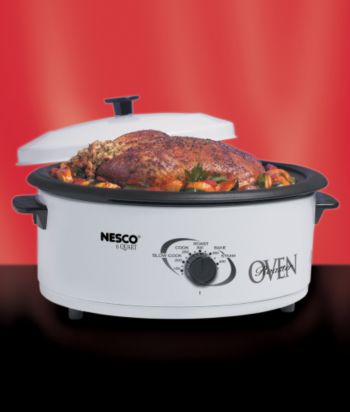 Nesco® 6-Quart Nonstick Roaster - White