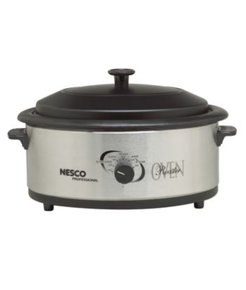 Nesco® Professional 6-Quart Stainless Steel Nonstick Roaster