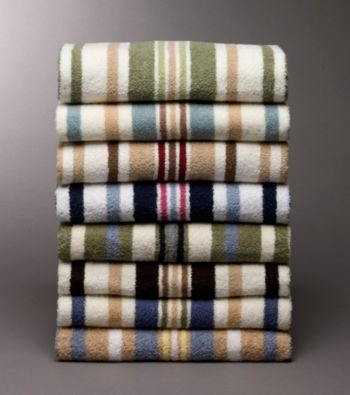 LivingQuarters Elegance Plus Striped Towels