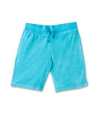 Miss Attitude Girls' 7-14 Terry Bermuda Shorts Swim Coverup
