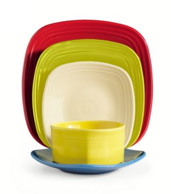 Fiesta® Dinnerware Square Dinnerware Pieces