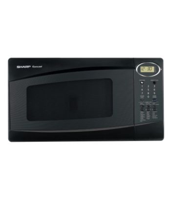Sharp® R-307NK 1.0 CF 1100 Watt Microwave Oven - Black