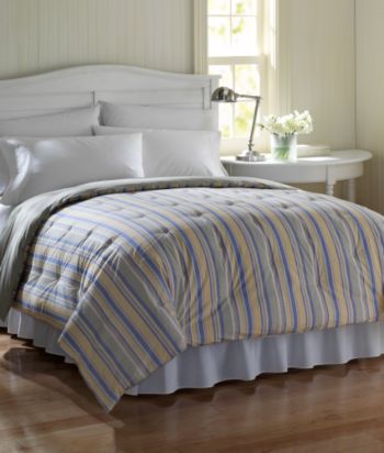 LivingQuarters Eclipse Down-Alternative Comforter - Stripes