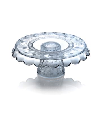 Mikasa® Cottage Lace Footed Cake Plate