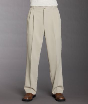 Paradise Collection® Men's Textured Microfiber Trouser