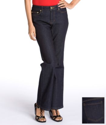 Liz Claiborne New York Petites' Jackie Bootcut Jeans